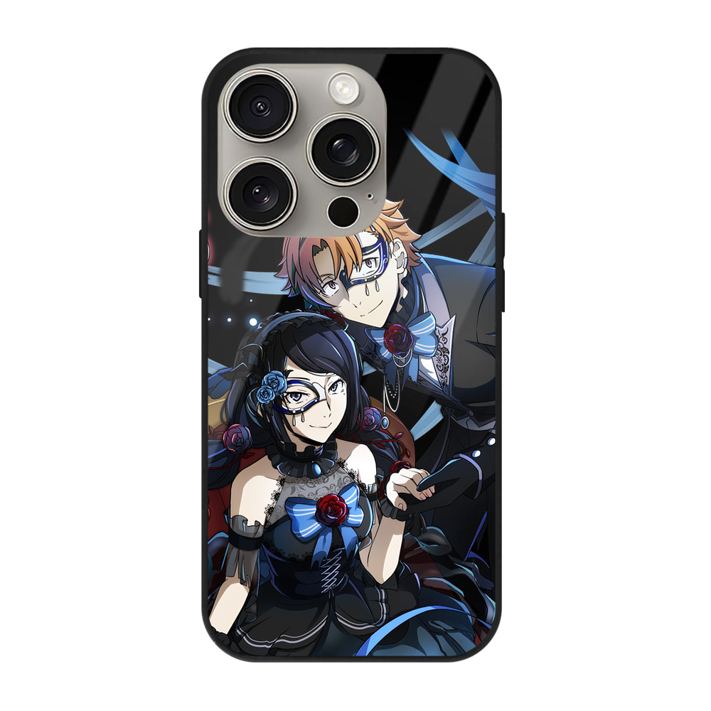 （画像用） 文豪ストレイドッグス Bungo Stray Dogs 【iPhone15Pro対応】スマホケース 耐衝撃＆黄変防止 背面ガラス
