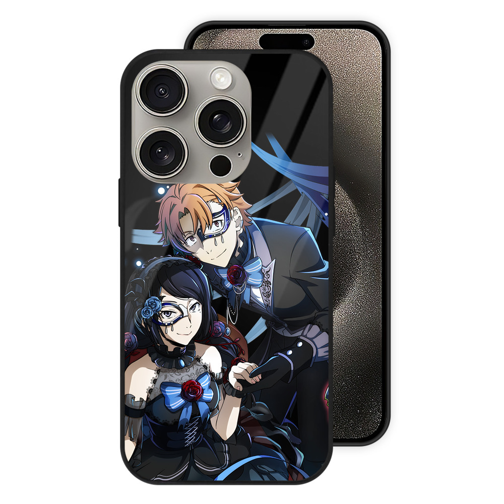 （画像用） 文豪ストレイドッグス Bungo Stray Dogs 【iPhone15Pro対応】スマホケース 耐衝撃＆黄変防止 背面ガラス