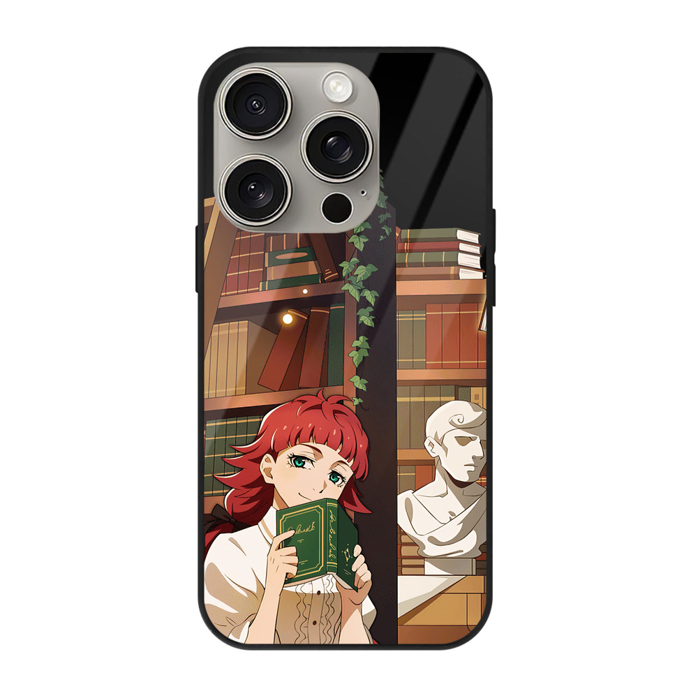 （画像用） 文豪ストレイドッグス Bungo Stray Dogs 【iPhone15Pro対応】スマホケース 耐衝撃＆黄変防止 背面ガラス