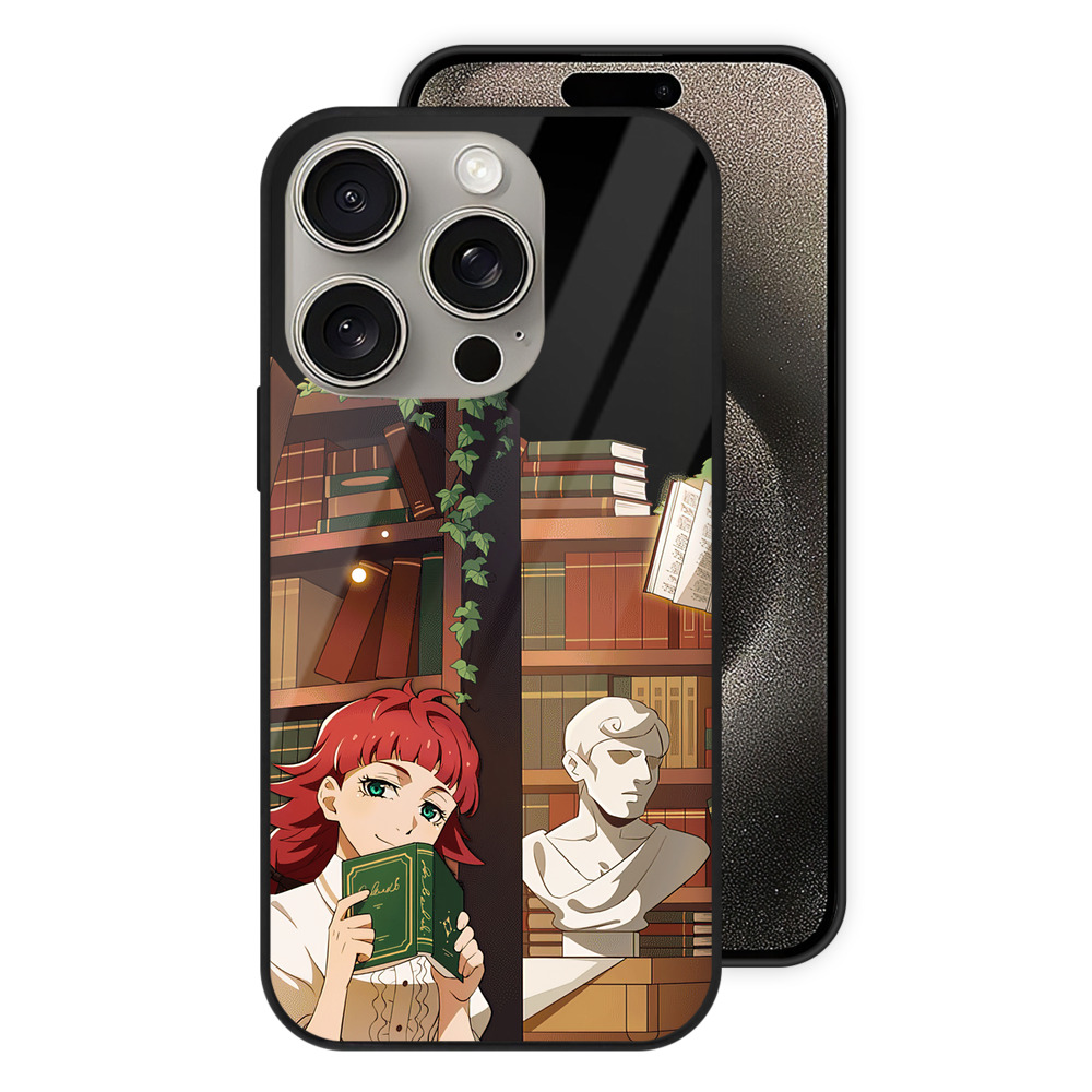 （画像用） 文豪ストレイドッグス Bungo Stray Dogs 【iPhone15Pro対応】スマホケース 耐衝撃＆黄変防止 背面ガラス