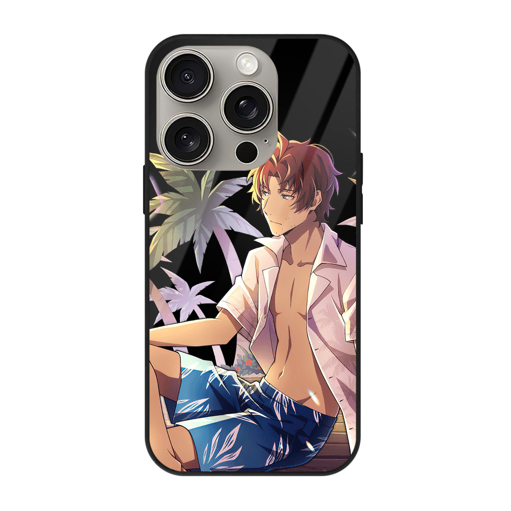 （画像用） 文豪ストレイドッグス Bungo Stray Dogs 【iPhone15Pro対応】スマホケース 耐衝撃＆黄変防止 背面ガラス