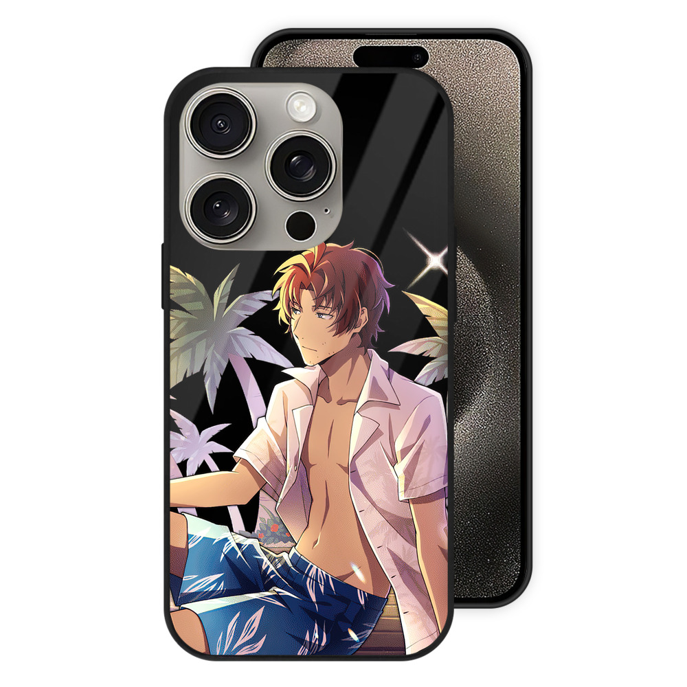 （画像用） 文豪ストレイドッグス Bungo Stray Dogs 【iPhone15Pro対応】スマホケース 耐衝撃＆黄変防止 背面ガラス