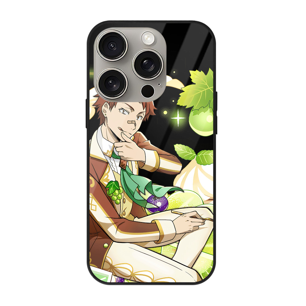 （画像用） 文豪ストレイドッグス Bungo Stray Dogs 【iPhone15Pro対応】スマホケース 耐衝撃＆黄変防止 背面ガラス