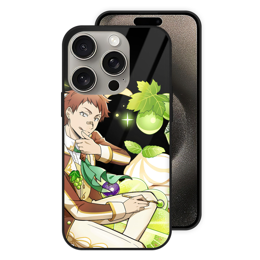（画像用） 文豪ストレイドッグス Bungo Stray Dogs 【iPhone15Pro対応】スマホケース 耐衝撃＆黄変防止 背面ガラス