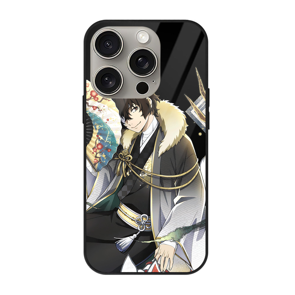 （画像用） 文豪ストレイドッグス Bungo Stray Dogs 【iPhone15Pro対応】スマホケース 耐衝撃＆黄変防止 背面ガラス
