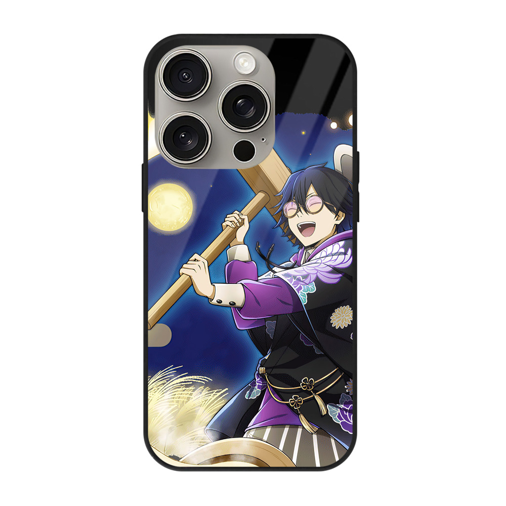 （画像用） 文豪ストレイドッグス Bungo Stray Dogs 【iPhone15Pro対応】スマホケース 耐衝撃＆黄変防止 背面ガラス