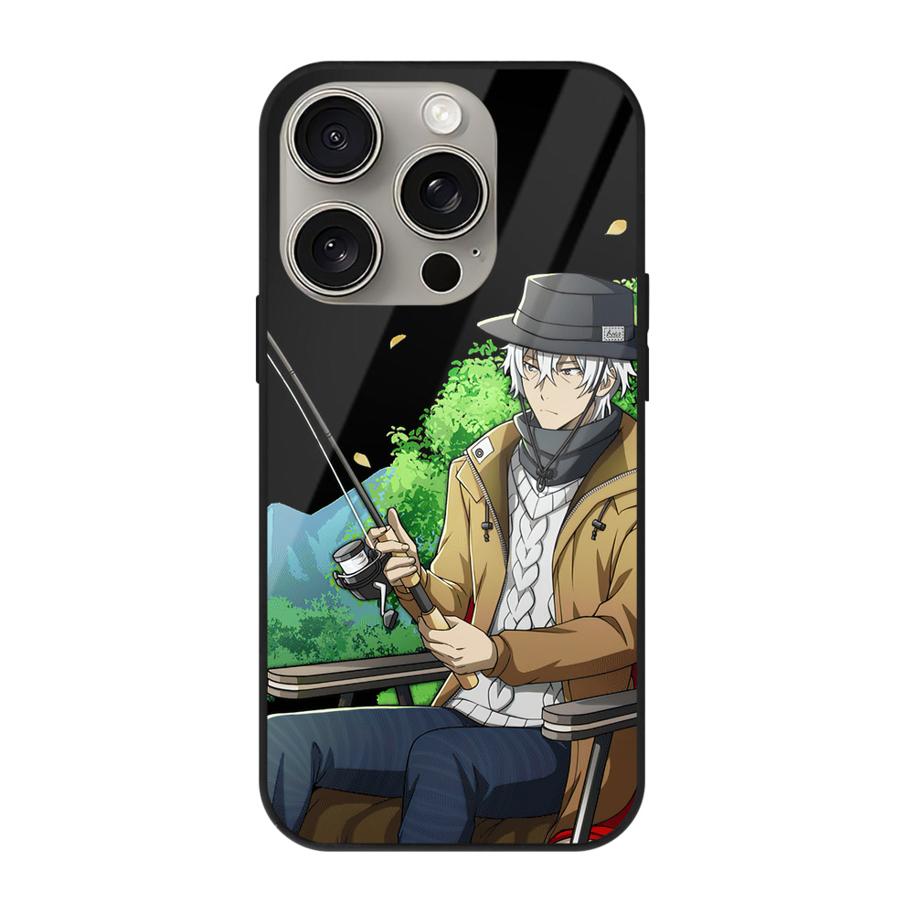 （画像用） 文豪ストレイドッグス Bungo Stray Dogs 【iPhone15Pro対応】スマホケース 耐衝撃＆黄変防止 背面ガラス