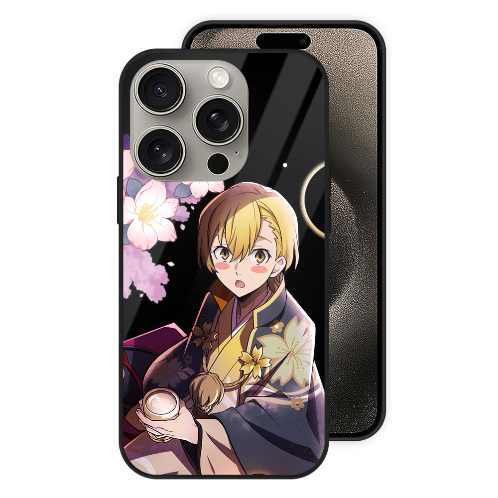 （画像用） 文豪ストレイドッグス Bungo Stray Dogs 【iPhone15Pro対応】スマホケース 耐衝撃＆黄変防止 背面ガラス