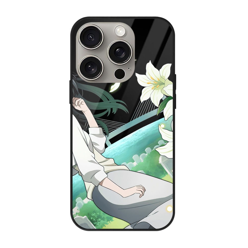 （画像用） 文豪ストレイドッグス Bungo Stray Dogs 【iPhone15Pro対応】スマホケース 耐衝撃＆黄変防止 背面ガラス
