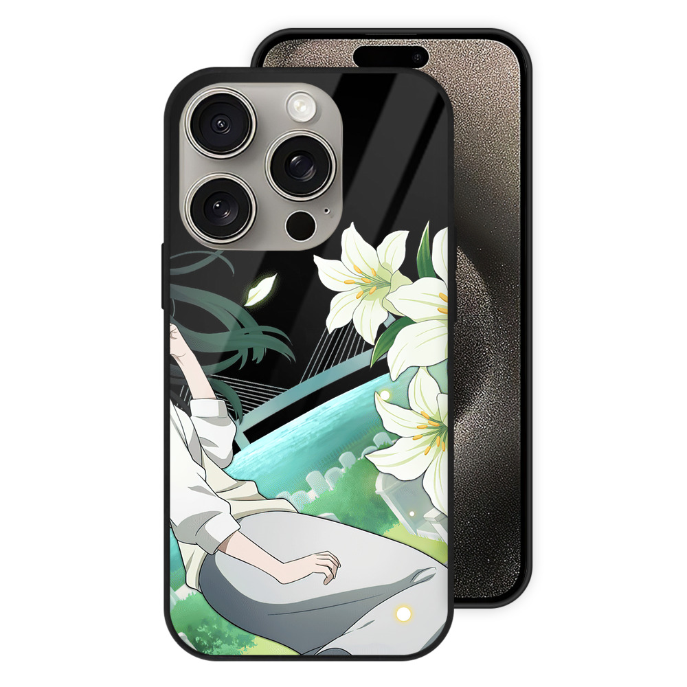 （画像用） 文豪ストレイドッグス Bungo Stray Dogs 【iPhone15Pro対応】スマホケース 耐衝撃＆黄変防止 背面ガラス