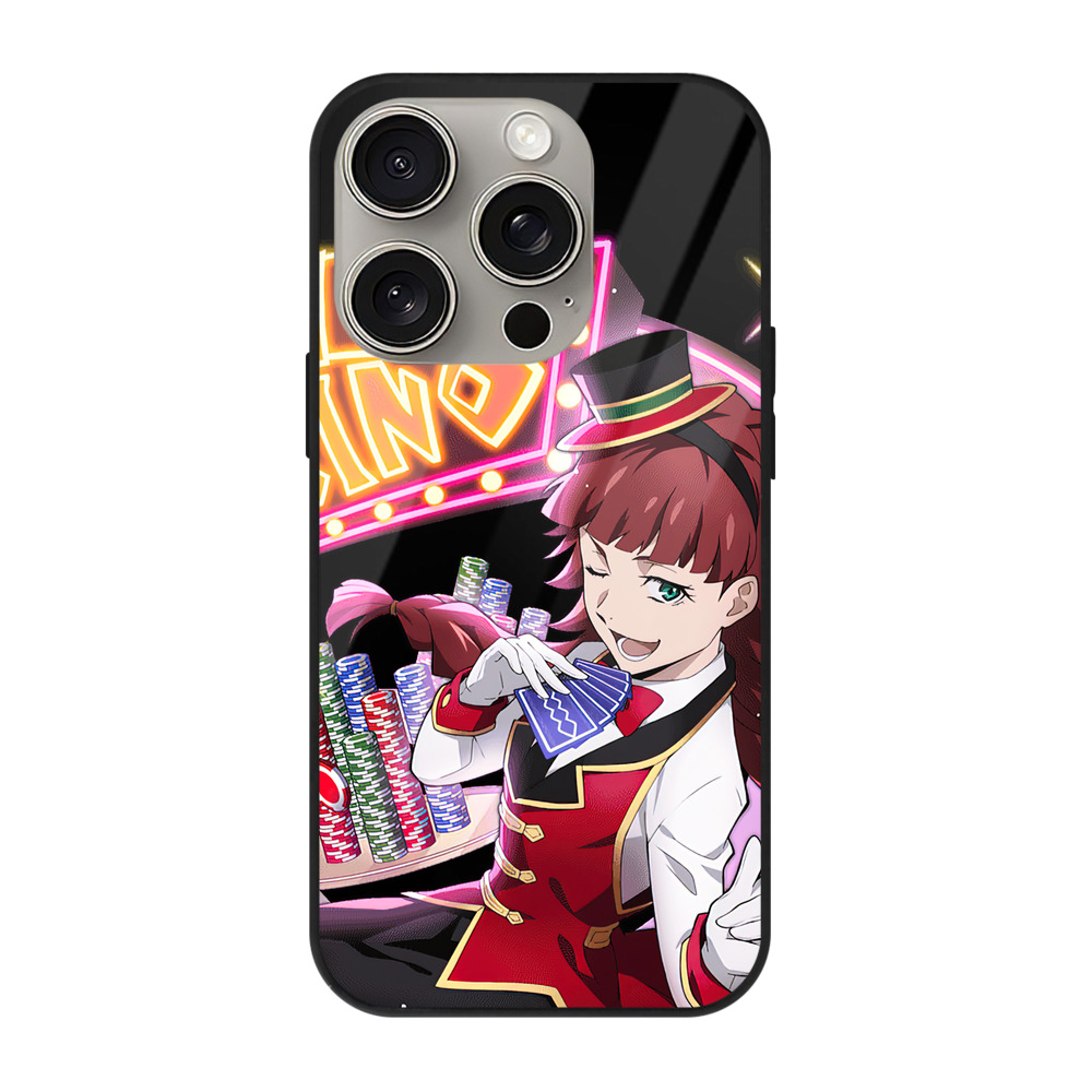 （画像用） 文豪ストレイドッグス Bungo Stray Dogs 【iPhone15Pro対応】スマホケース 耐衝撃＆黄変防止 背面ガラス