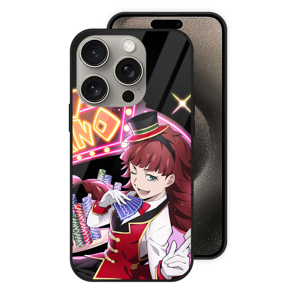 （画像用） 文豪ストレイドッグス Bungo Stray Dogs 【iPhone15Pro対応】スマホケース 耐衝撃＆黄変防止 背面ガラス