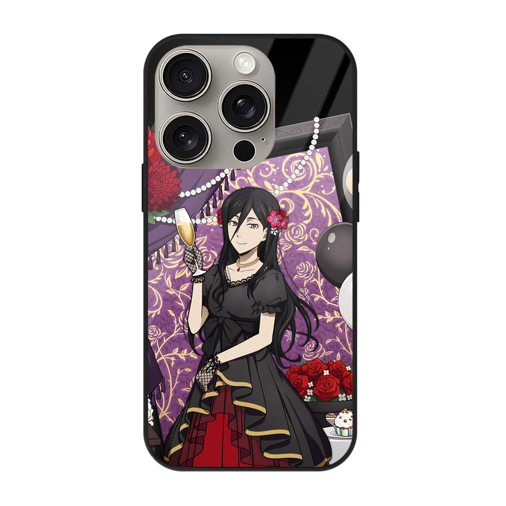 （画像用） 文豪ストレイドッグス Bungo Stray Dogs 【iPhone15Pro対応】スマホケース 耐衝撃＆黄変防止 背面ガラス