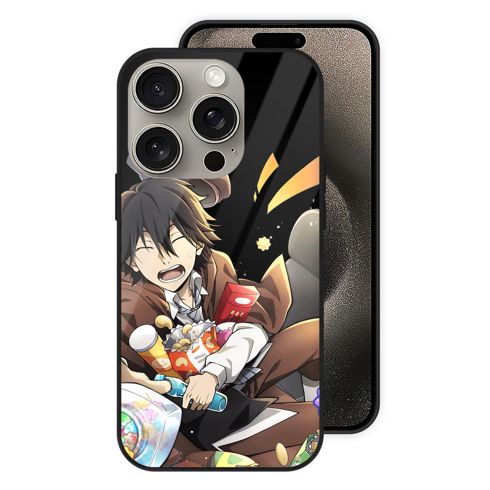 （画像用） 文豪ストレイドッグス Bungo Stray Dogs 【iPhone15Pro対応】スマホケース 耐衝撃＆黄変防止 背面ガラス