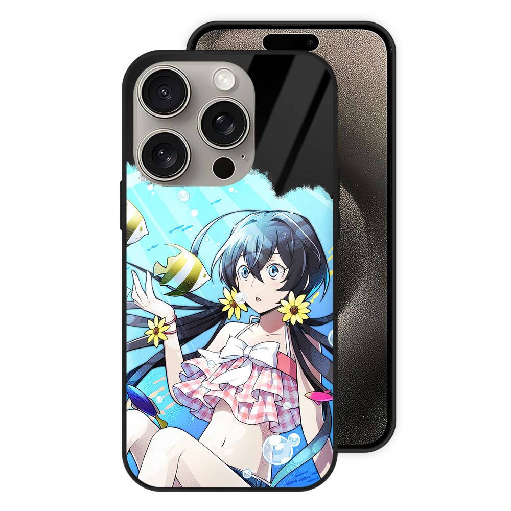 （画像用） 文豪ストレイドッグス Bungo Stray Dogs 【iPhone15Pro対応】スマホケース 耐衝撃＆黄変防止 背面ガラス