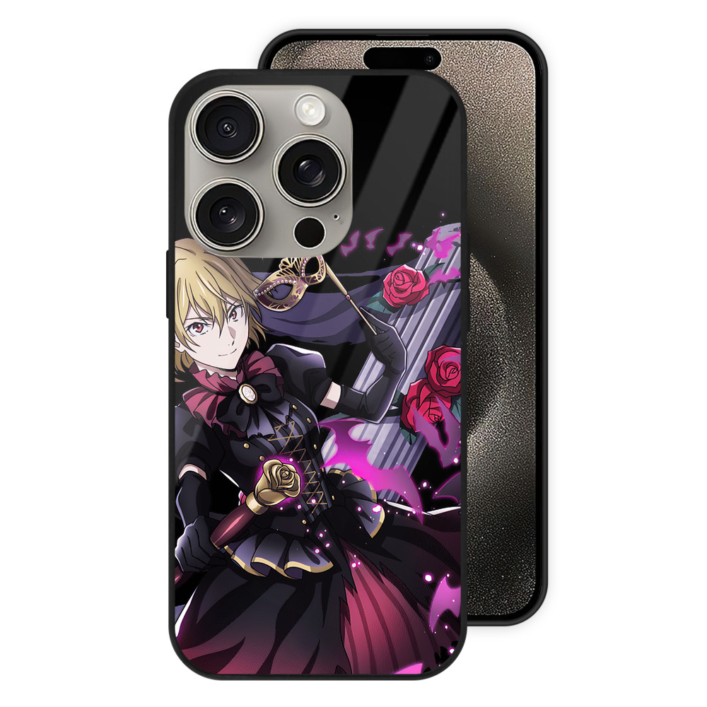 （画像用） 文豪ストレイドッグス Bungo Stray Dogs 【iPhone15Pro対応】スマホケース 耐衝撃＆黄変防止 背面ガラス