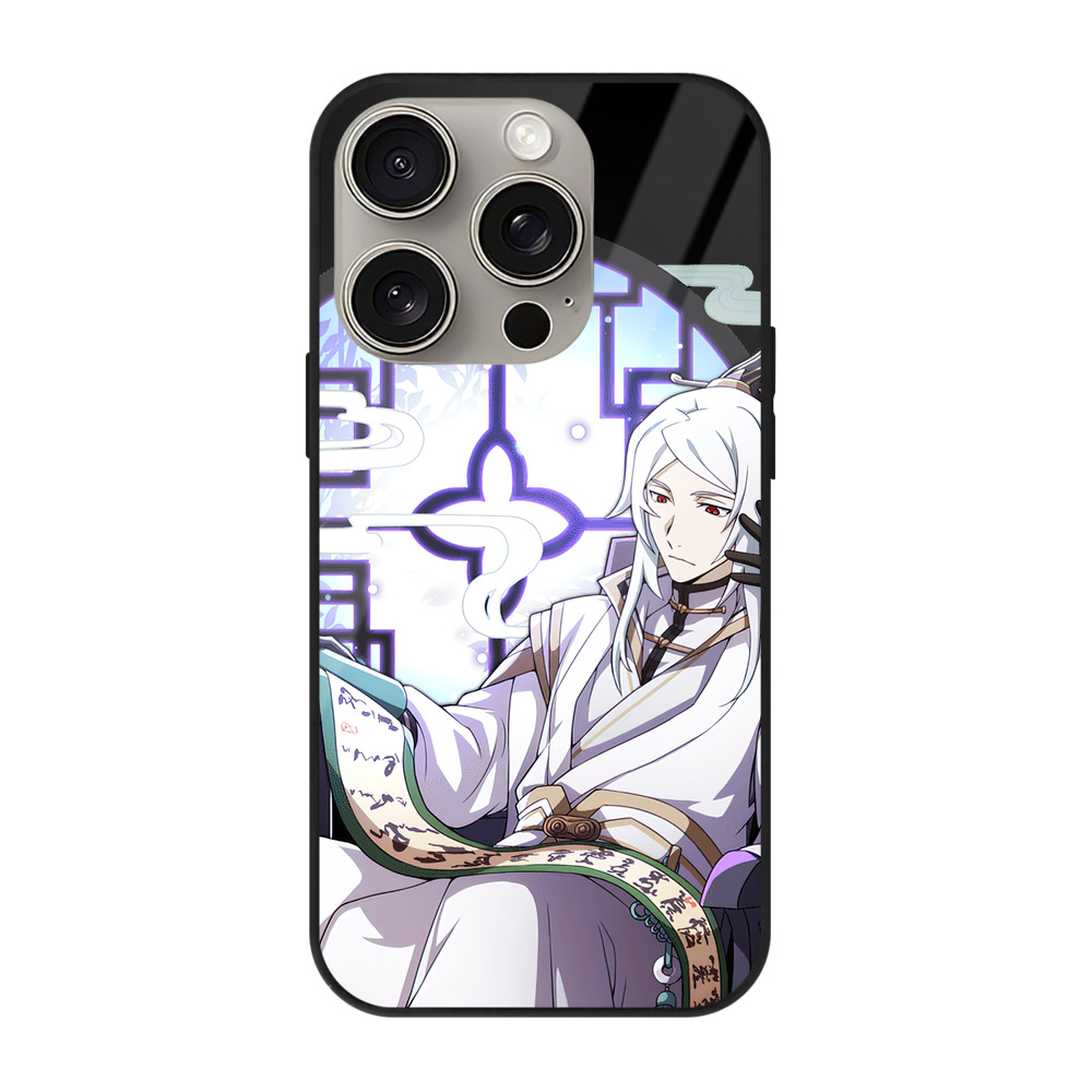 （画像用） 文豪ストレイドッグス Bungo Stray Dogs 【iPhone15Pro対応】スマホケース 耐衝撃＆黄変防止 背面ガラス