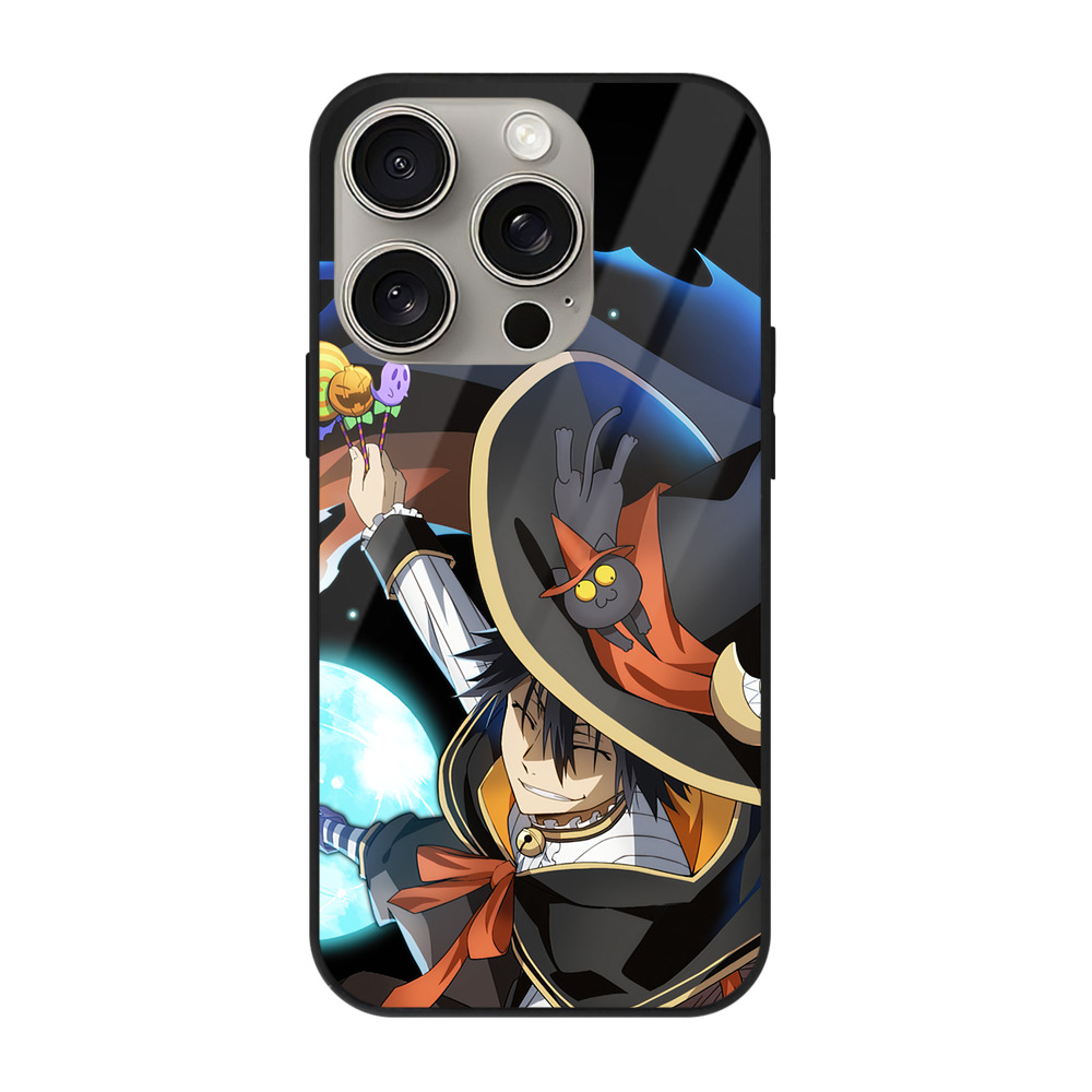 （画像用） 文豪ストレイドッグス Bungo Stray Dogs 【iPhone15Pro対応】スマホケース 耐衝撃＆黄変防止 背面ガラス
