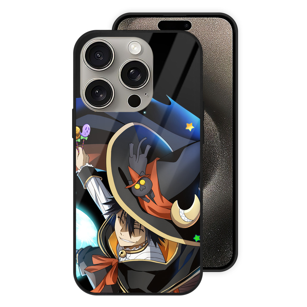 （画像用） 文豪ストレイドッグス Bungo Stray Dogs 【iPhone15Pro対応】スマホケース 耐衝撃＆黄変防止 背面ガラス