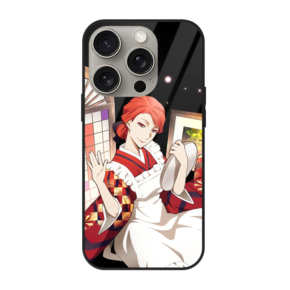 （画像用） 文豪ストレイドッグス Bungo Stray Dogs 【iPhone15Pro対応】スマホケース 耐衝撃＆黄変防止 背面ガラス