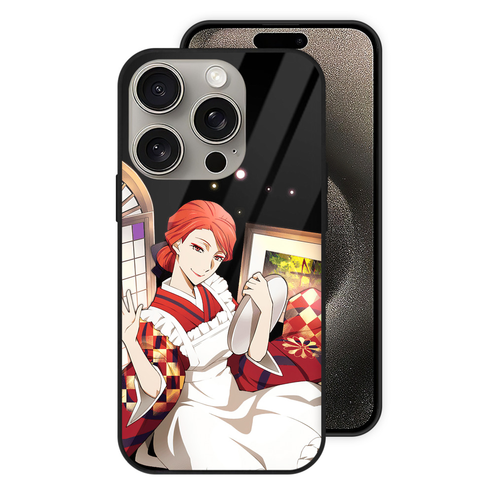（画像用） 文豪ストレイドッグス Bungo Stray Dogs 【iPhone15Pro対応】スマホケース 耐衝撃＆黄変防止 背面ガラス