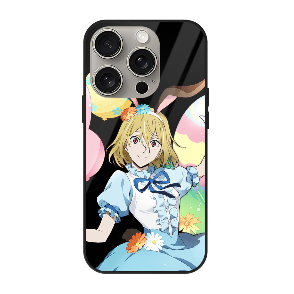 （画像用） 文豪ストレイドッグス Bungo Stray Dogs 【iPhone15Pro対応】スマホケース 耐衝撃＆黄変防止 背面ガラス