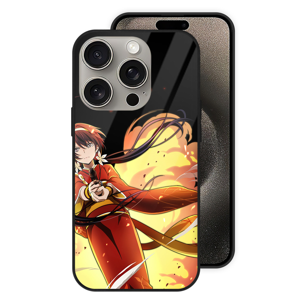 （画像用） 文豪ストレイドッグス Bungo Stray Dogs 【iPhone15Pro対応】スマホケース 耐衝撃＆黄変防止 背面ガラス