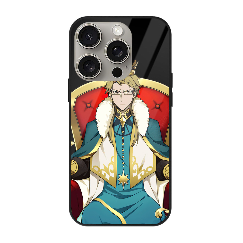 （画像用） 文豪ストレイドッグス Bungo Stray Dogs 【iPhone15Pro対応】スマホケース 耐衝撃＆黄変防止 背面ガラス