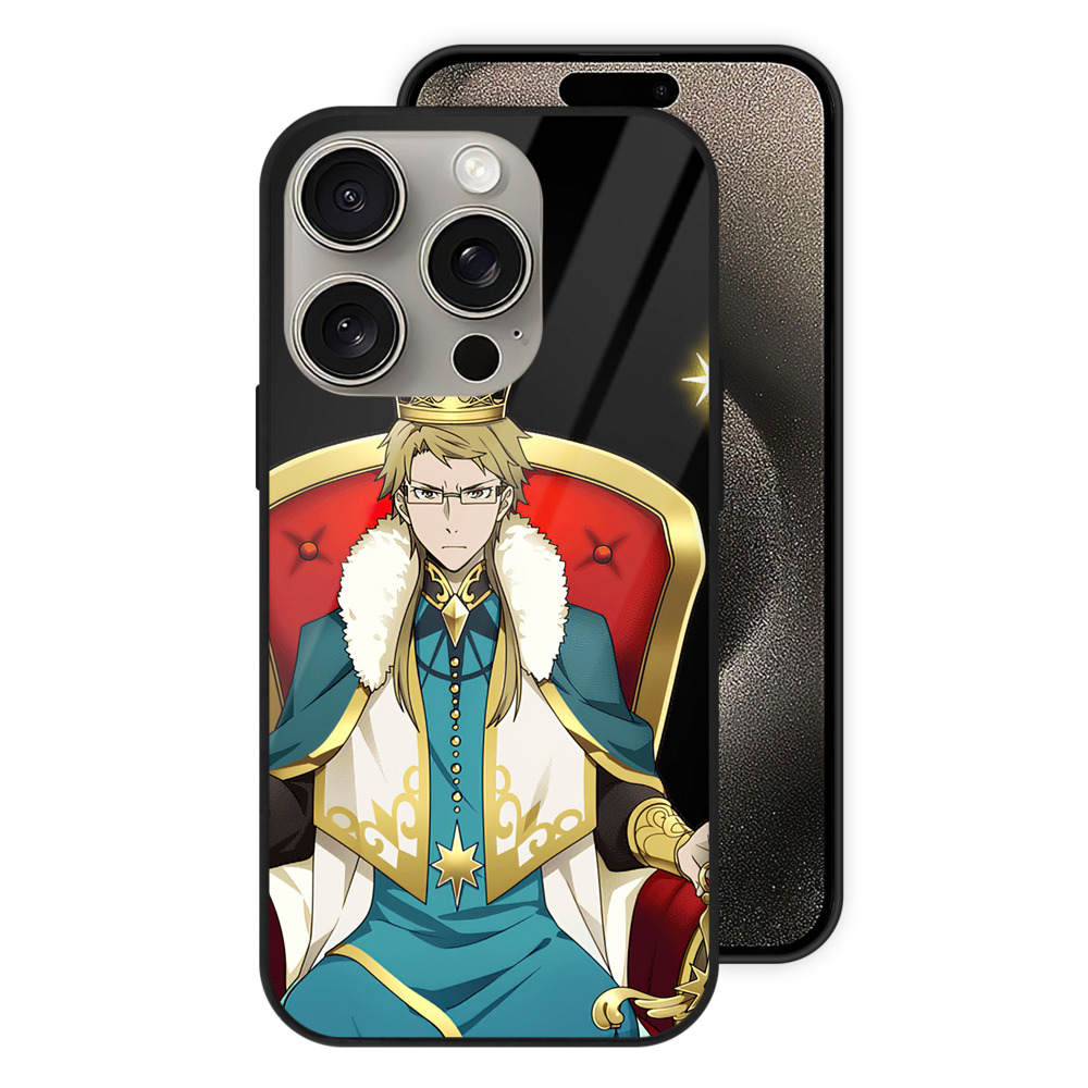 （画像用） 文豪ストレイドッグス Bungo Stray Dogs 【iPhone15Pro対応】スマホケース 耐衝撃＆黄変防止 背面ガラス