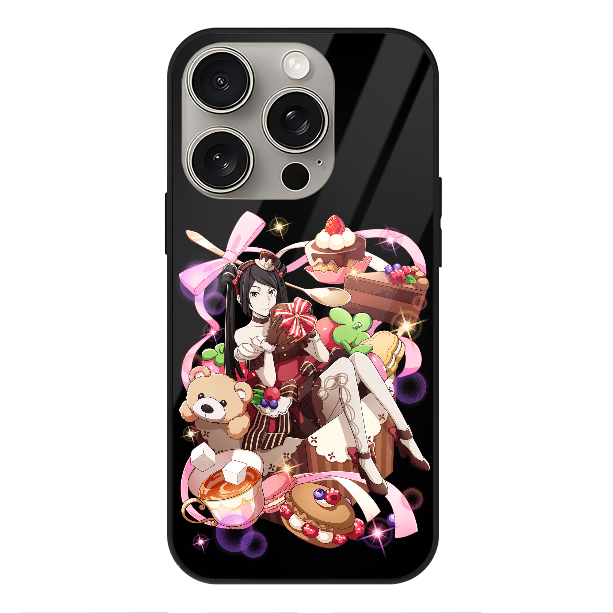 （画像用） 文豪ストレイドッグス Bungo Stray Dogs 【iPhone15Pro対応】スマホケース 耐衝撃＆黄変防止 背面ガラス