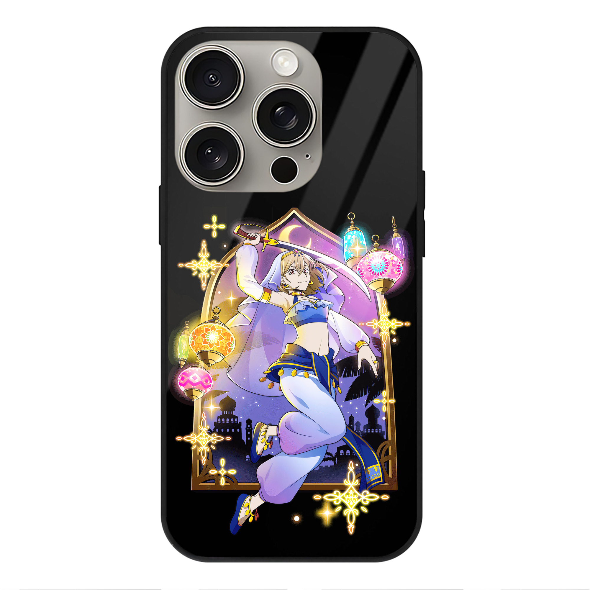 （画像用） 文豪ストレイドッグス Bungo Stray Dogs 【iPhone15Pro対応】スマホケース 耐衝撃＆黄変防止 背面ガラス