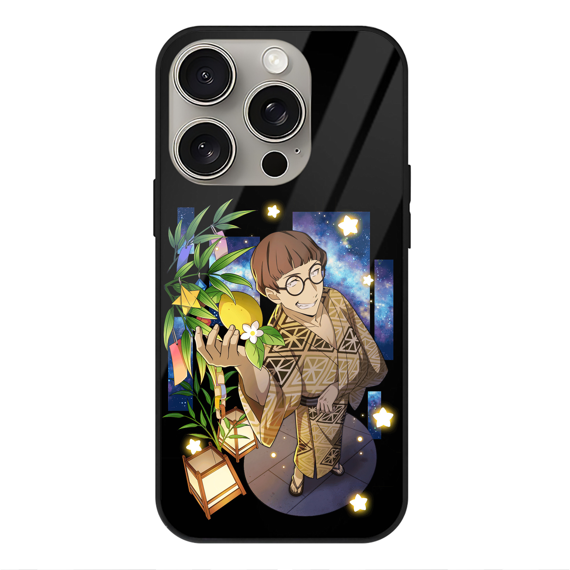 （画像用） 文豪ストレイドッグス Bungo Stray Dogs 【iPhone15Pro対応】スマホケース 耐衝撃＆黄変防止 背面ガラス