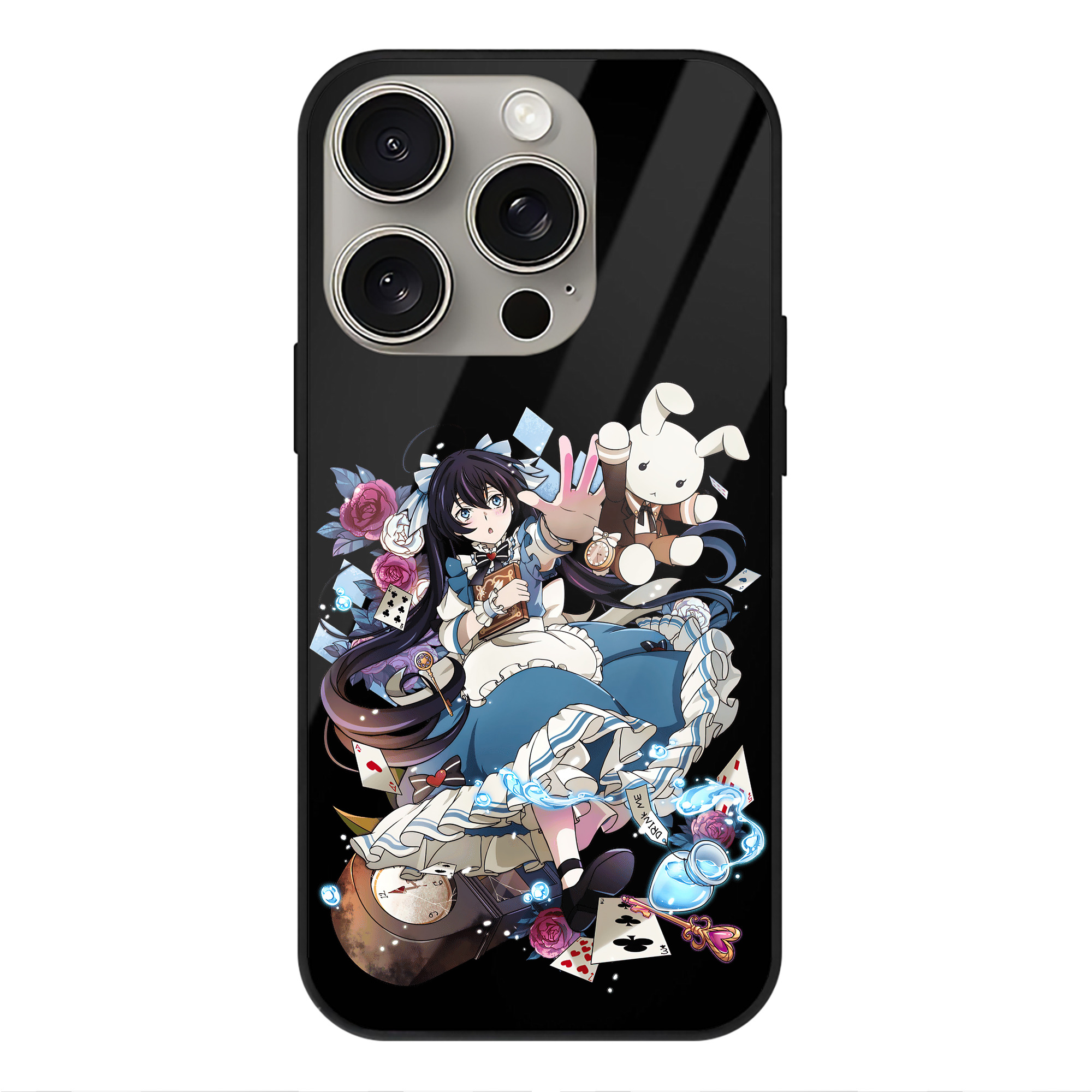 （画像用） 文豪ストレイドッグス Bungo Stray Dogs 【iPhone15Pro対応】スマホケース 耐衝撃＆黄変防止 背面ガラス