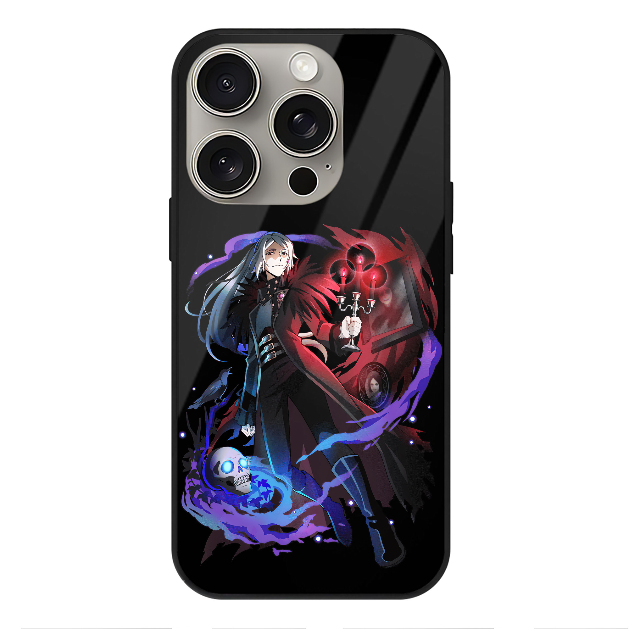 （画像用） 文豪ストレイドッグス Bungo Stray Dogs 【iPhone15Pro対応】スマホケース 耐衝撃＆黄変防止 背面ガラス