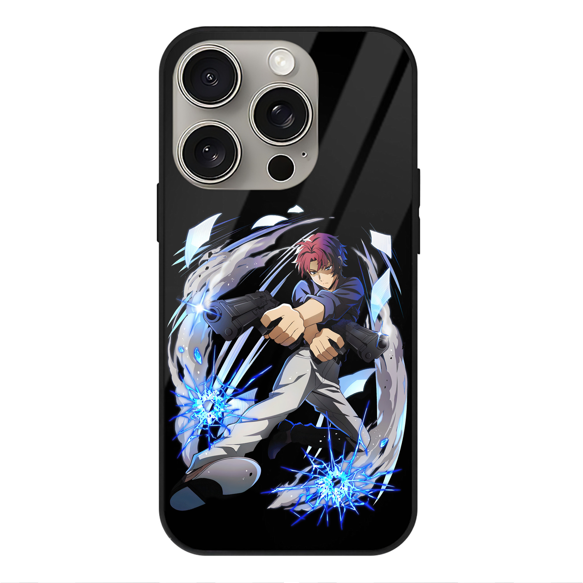 （画像用） 文豪ストレイドッグス Bungo Stray Dogs 【iPhone15Pro対応】スマホケース 耐衝撃＆黄変防止 背面ガラス