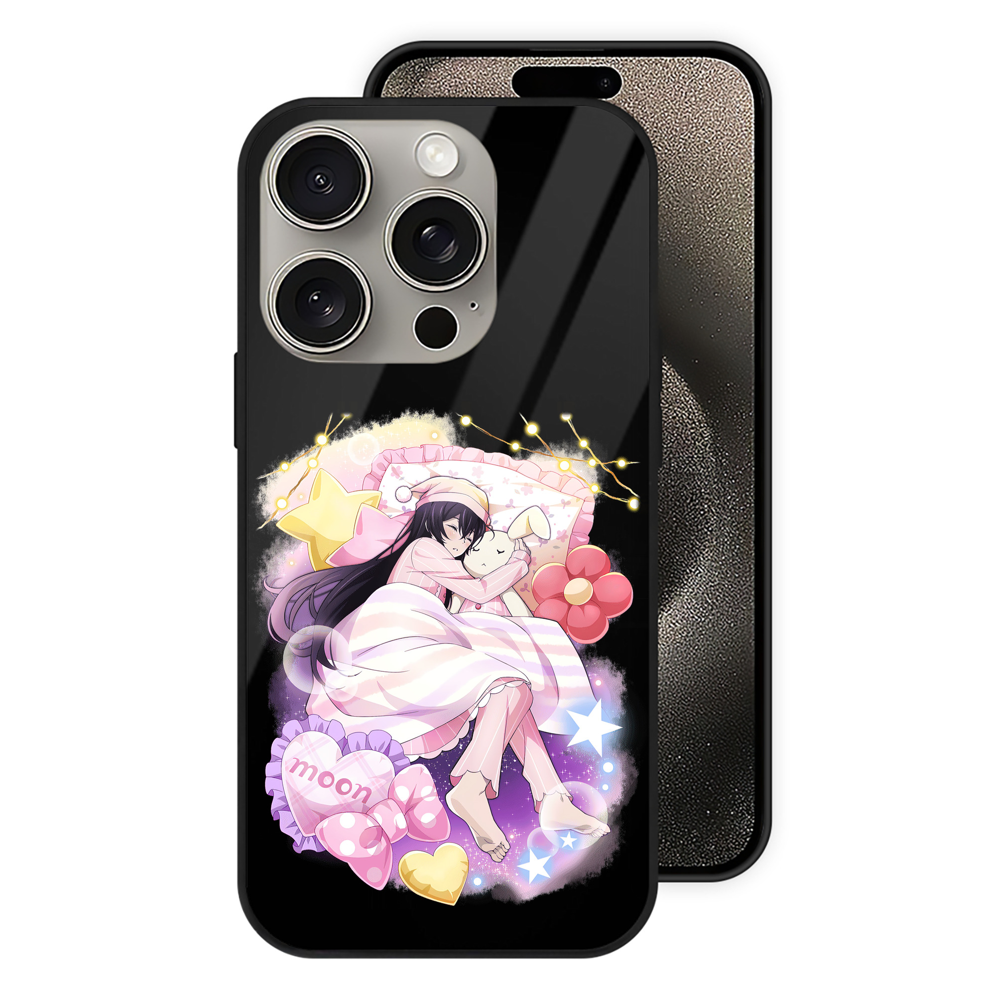 （画像用） 文豪ストレイドッグス Bungo Stray Dogs 【iPhone15Pro対応】スマホケース 耐衝撃＆黄変防止 背面ガラス