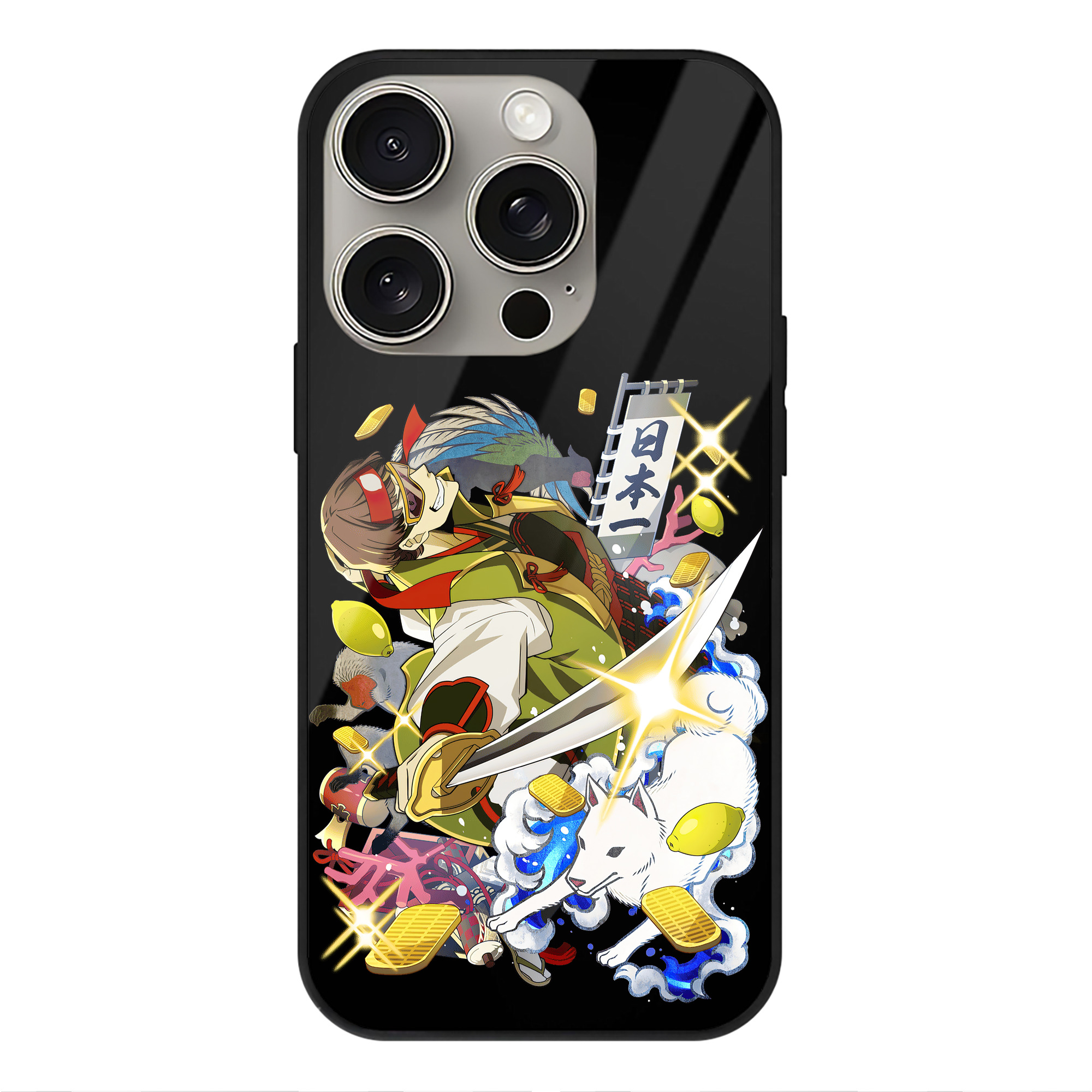 （画像用） 文豪ストレイドッグス Bungo Stray Dogs 【iPhone15Pro対応】スマホケース 耐衝撃＆黄変防止 背面ガラス