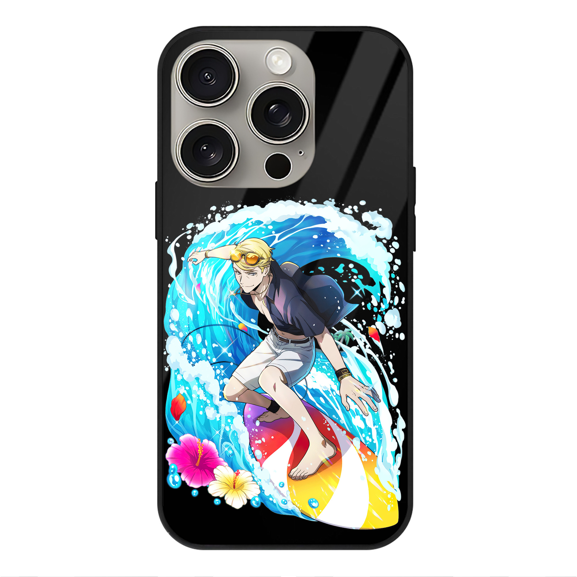 （画像用） 文豪ストレイドッグス Bungo Stray Dogs 【iPhone15Pro対応】スマホケース 耐衝撃＆黄変防止 背面ガラス