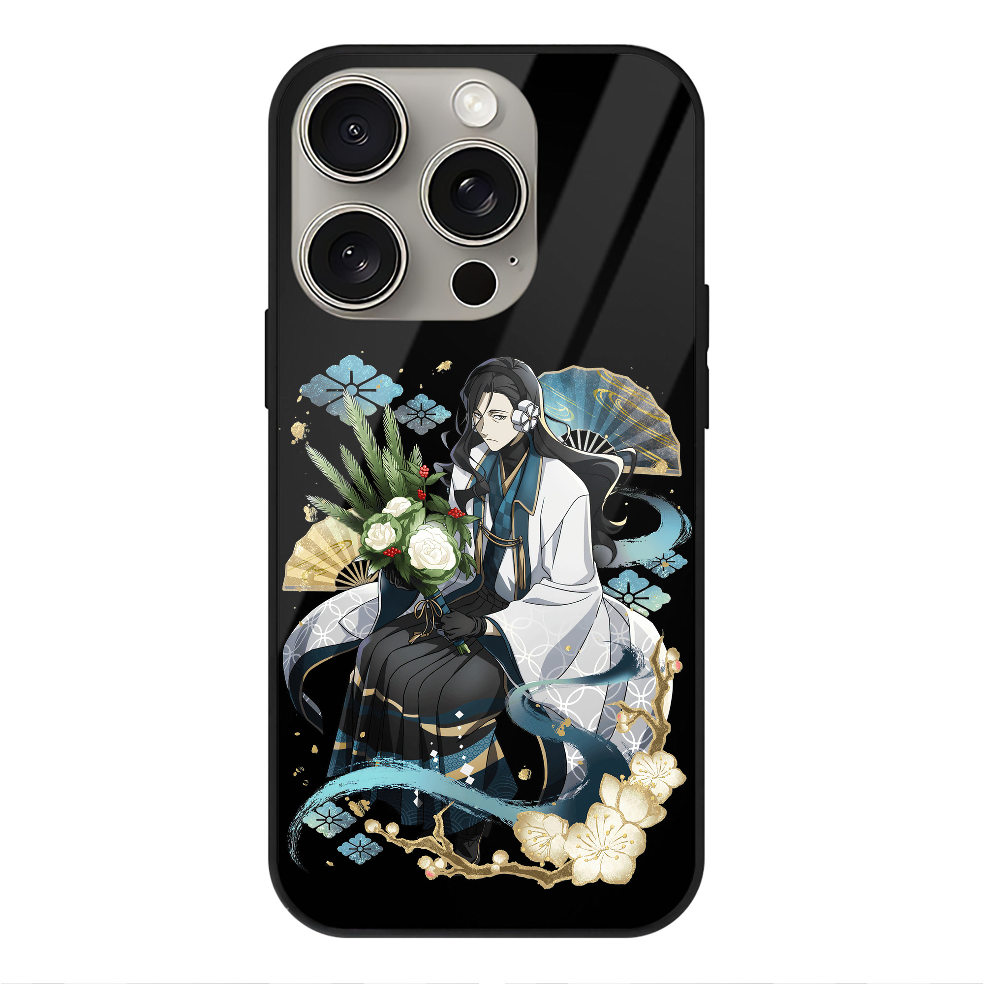 （画像用） 文豪ストレイドッグス Bungo Stray Dogs 【iPhone15Pro対応】スマホケース 耐衝撃＆黄変防止 背面ガラス