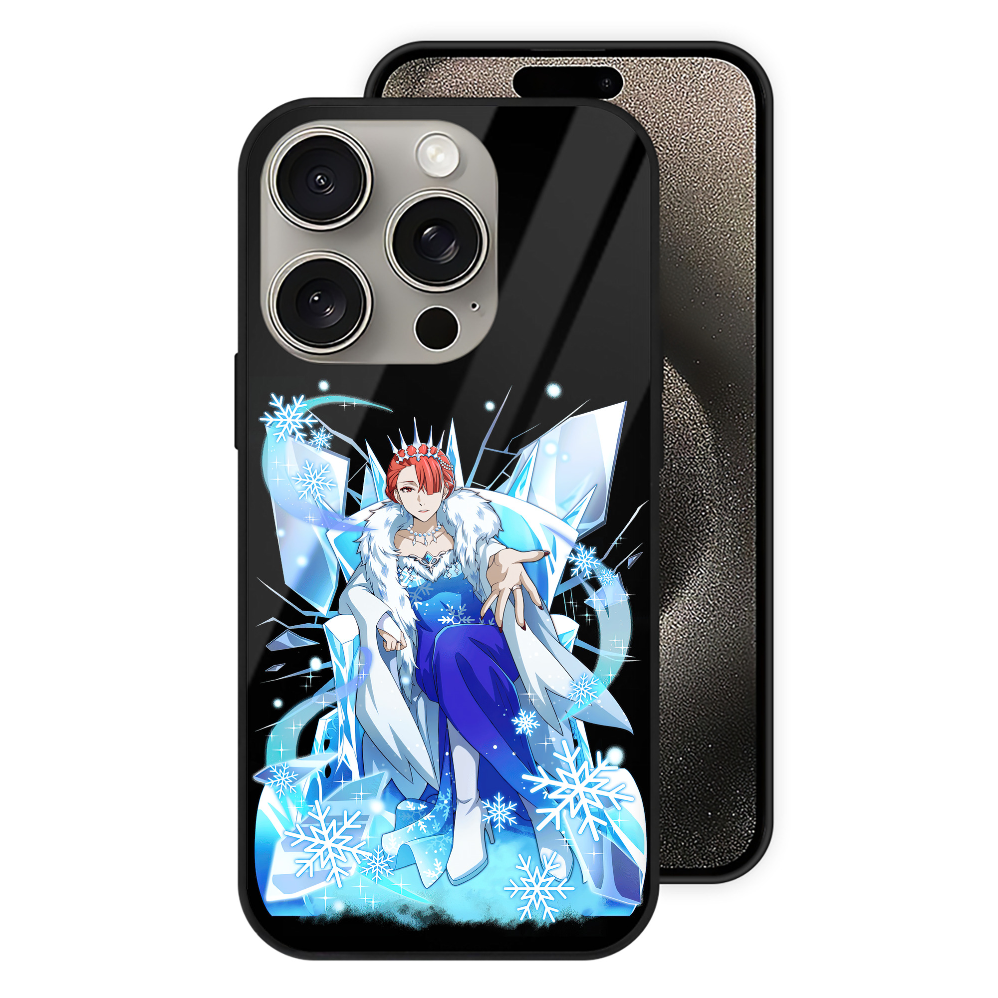 （画像用） 文豪ストレイドッグス Bungo Stray Dogs 【iPhone15Pro対応】スマホケース 耐衝撃＆黄変防止 背面ガラス