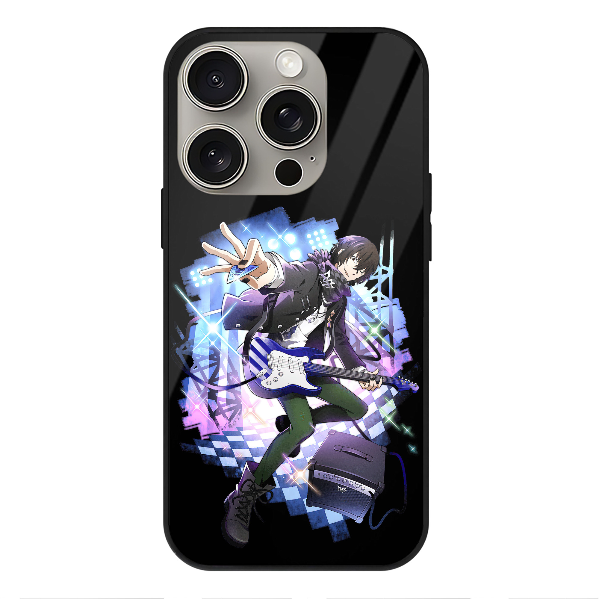 （画像用） 文豪ストレイドッグス Bungo Stray Dogs 【iPhone15Pro対応】スマホケース 耐衝撃＆黄変防止 背面ガラス