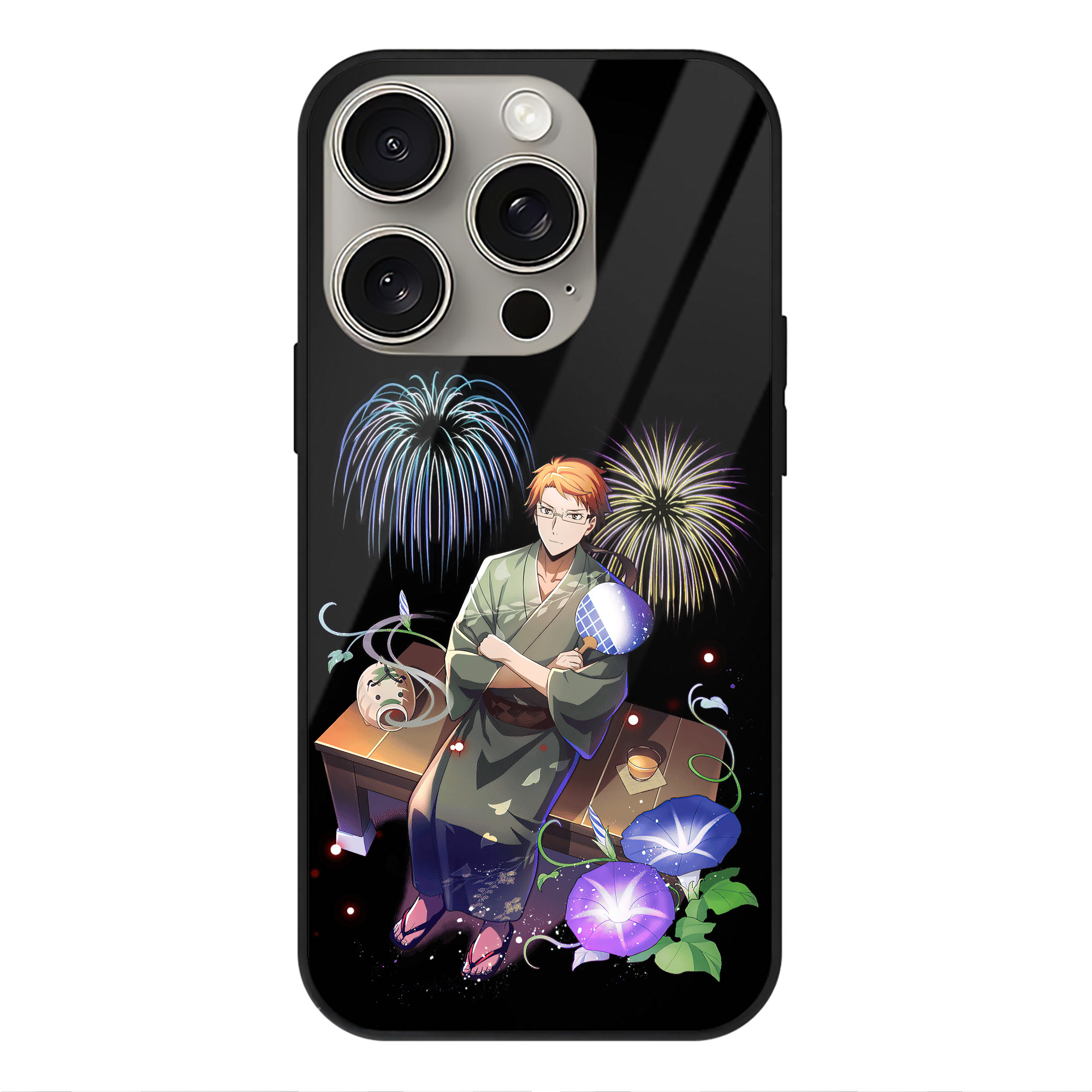 （画像用） 文豪ストレイドッグス Bungo Stray Dogs 【iPhone15Pro対応】スマホケース 耐衝撃＆黄変防止 背面ガラス