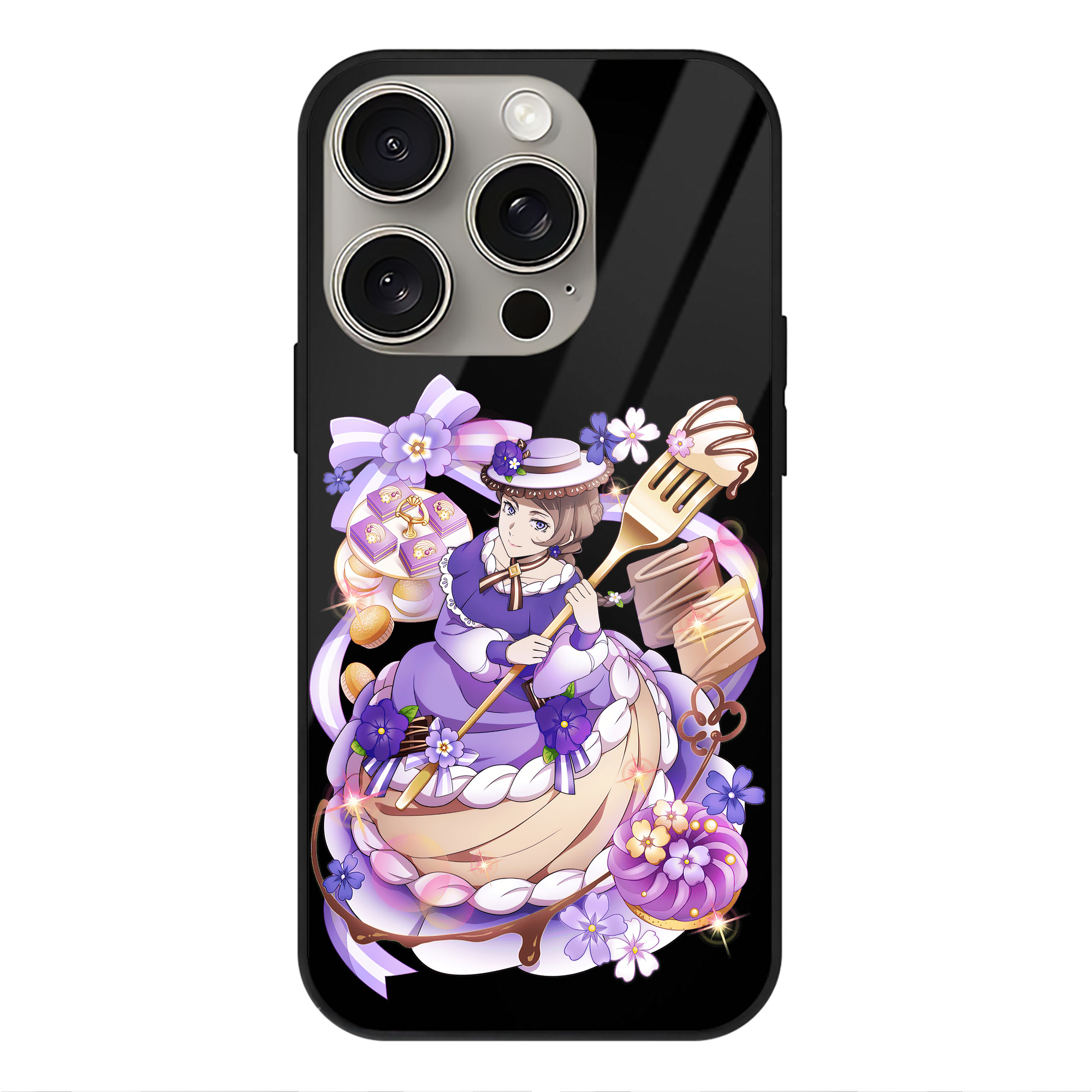（画像用） 文豪ストレイドッグス Bungo Stray Dogs 【iPhone15Pro対応】スマホケース 耐衝撃＆黄変防止 背面ガラス