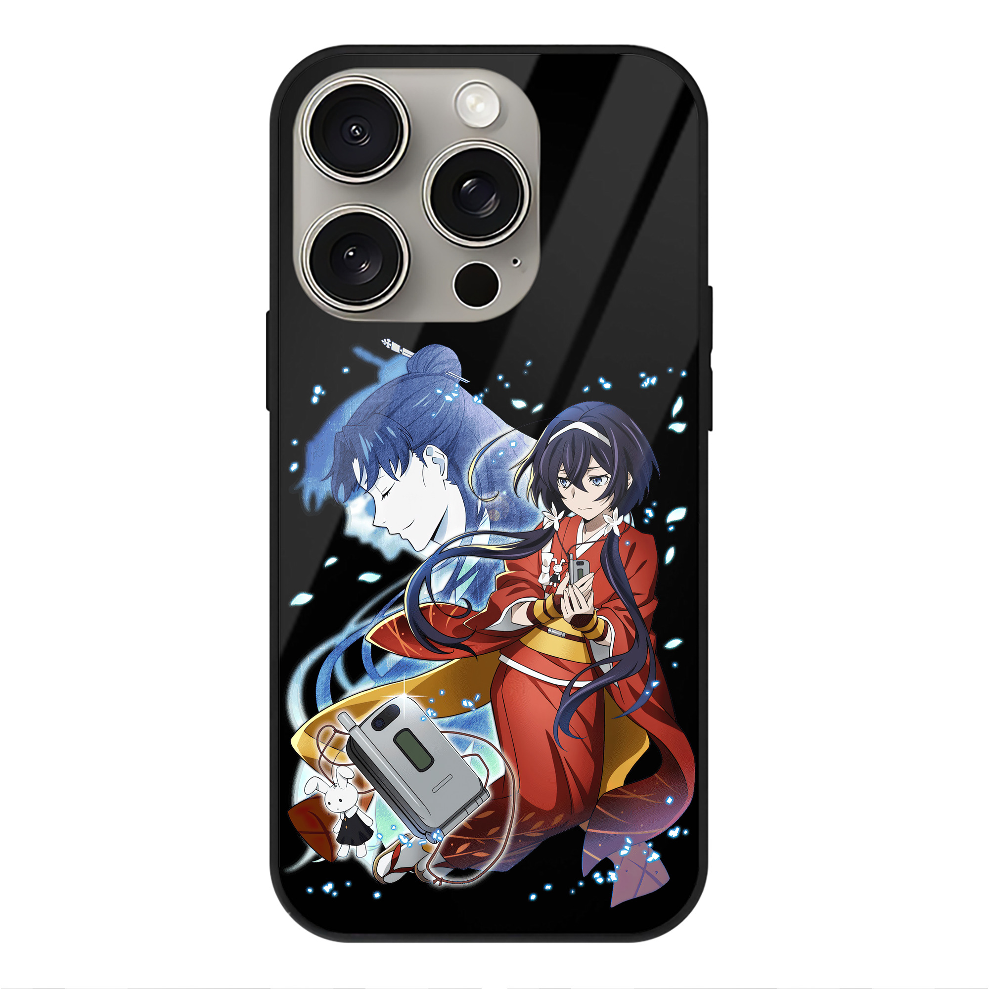 （画像用） 文豪ストレイドッグス Bungo Stray Dogs 【iPhone15Pro対応】スマホケース 耐衝撃＆黄変防止 背面ガラス