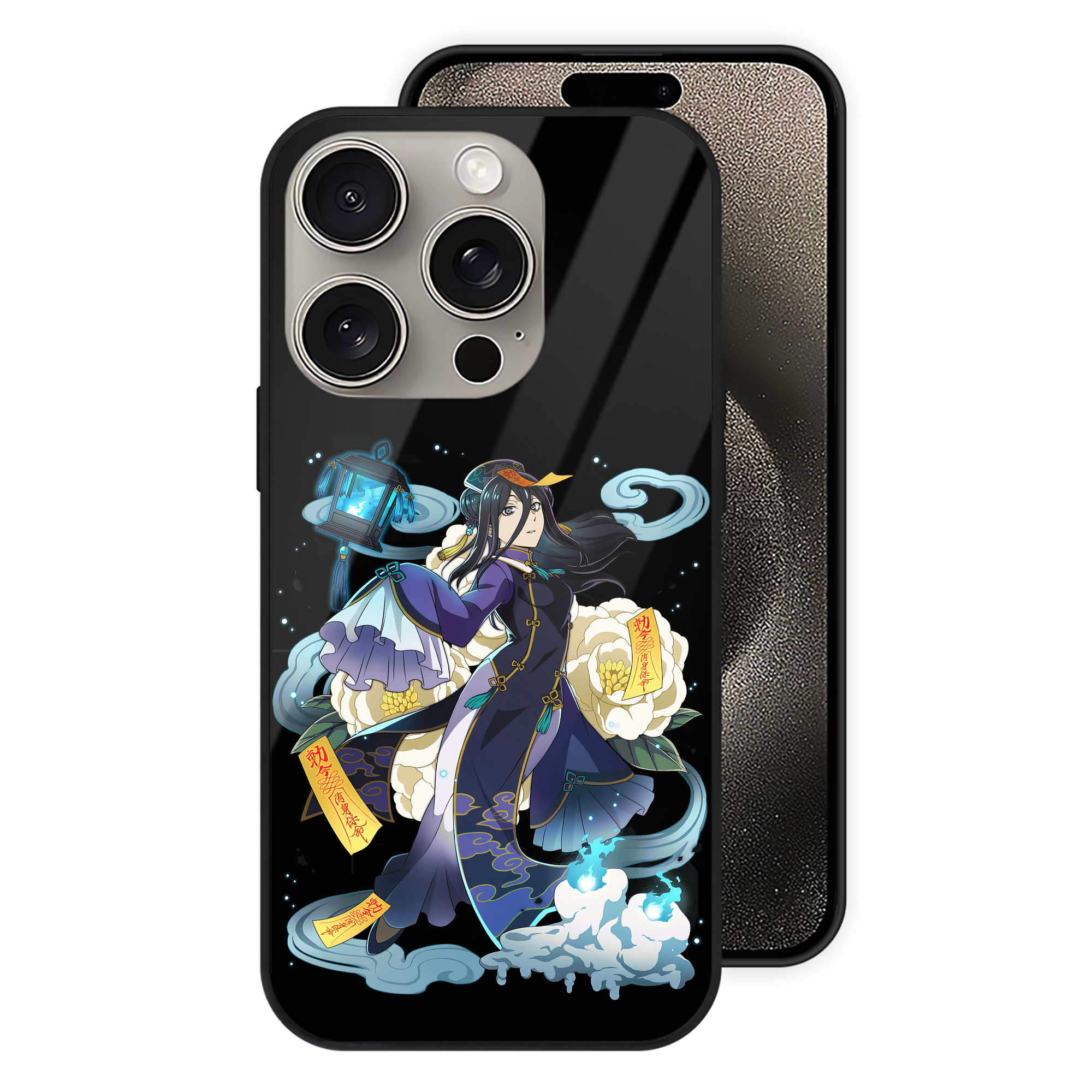 （画像用） 文豪ストレイドッグス Bungo Stray Dogs 【iPhone15Pro対応】スマホケース 耐衝撃＆黄変防止 背面ガラス