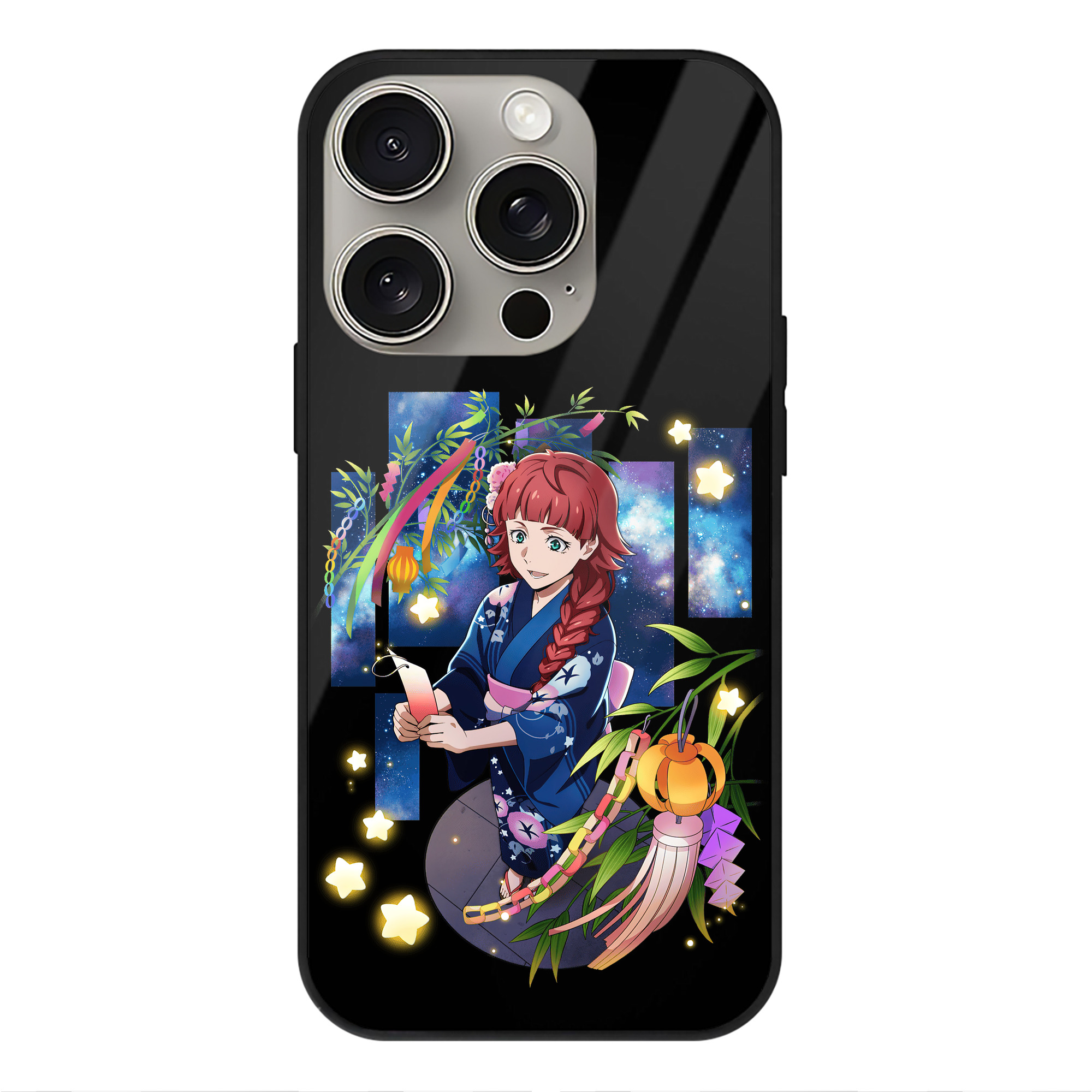 （画像用） 文豪ストレイドッグス Bungo Stray Dogs 【iPhone15Pro対応】スマホケース 耐衝撃＆黄変防止 背面ガラス