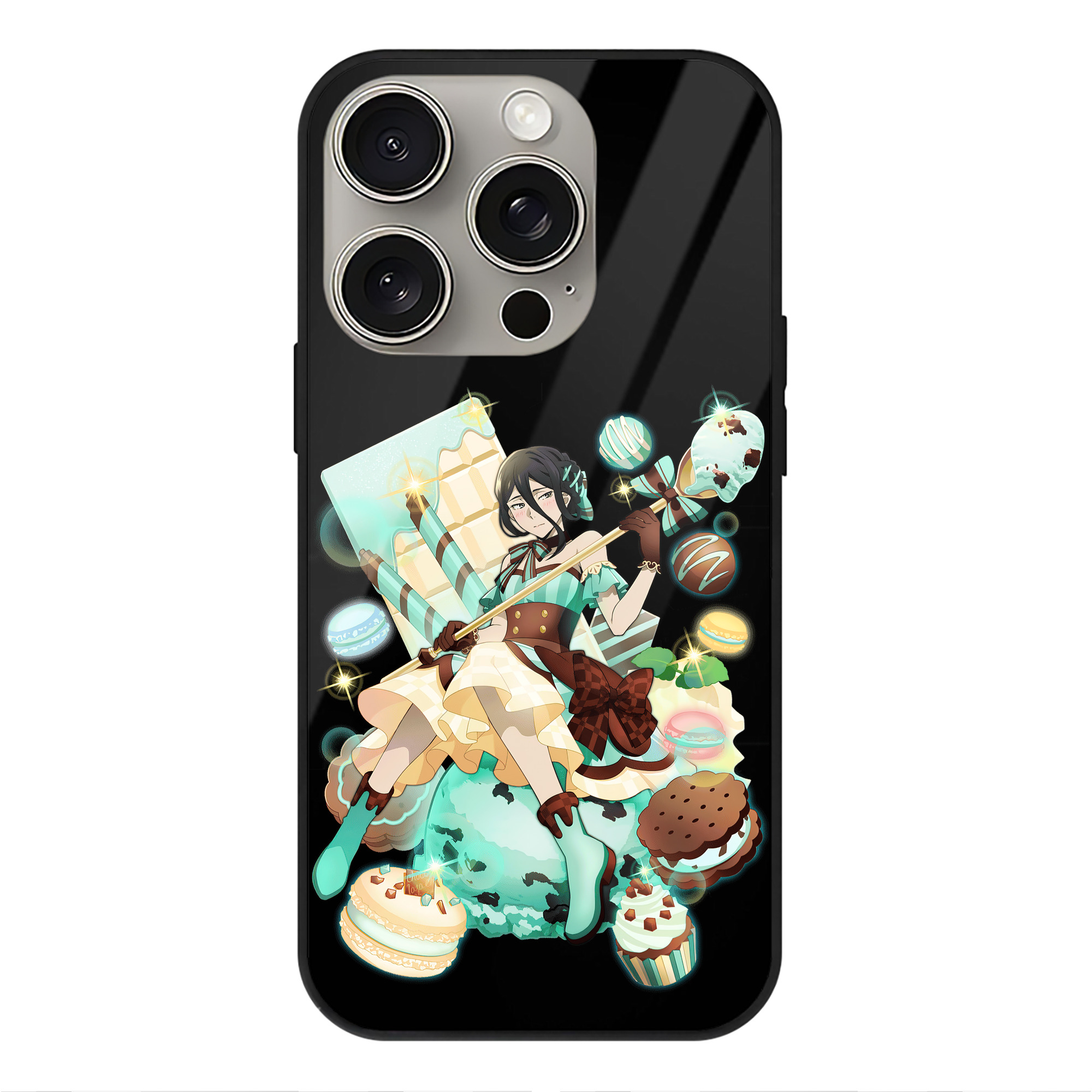 （画像用） 文豪ストレイドッグス Bungo Stray Dogs 【iPhone15Pro対応】スマホケース 耐衝撃＆黄変防止 背面ガラス