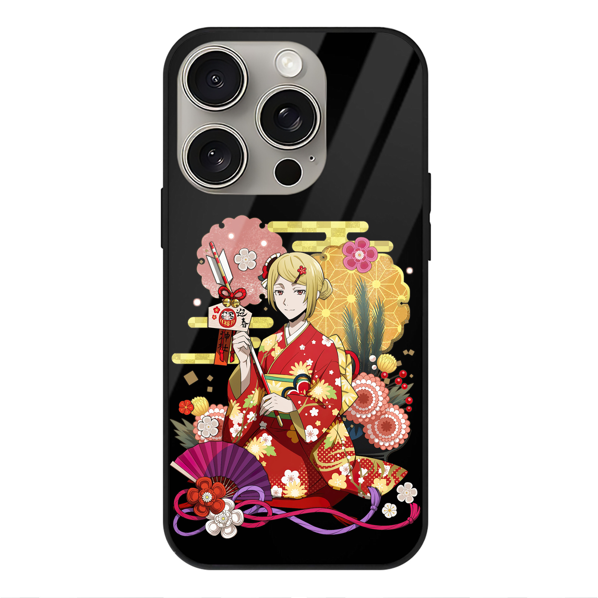 （画像用） 文豪ストレイドッグス Bungo Stray Dogs 【iPhone15Pro対応】スマホケース 耐衝撃＆黄変防止 背面ガラス
