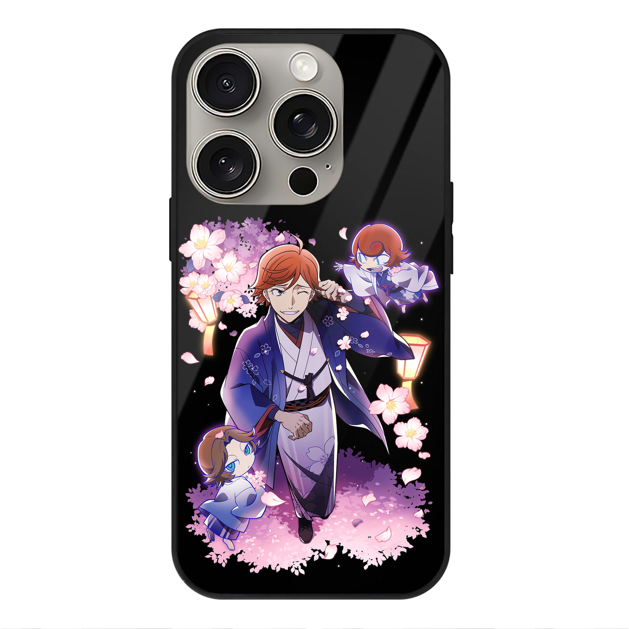 （画像用） 文豪ストレイドッグス Bungo Stray Dogs 【iPhone15Pro対応】スマホケース 耐衝撃＆黄変防止 背面ガラス