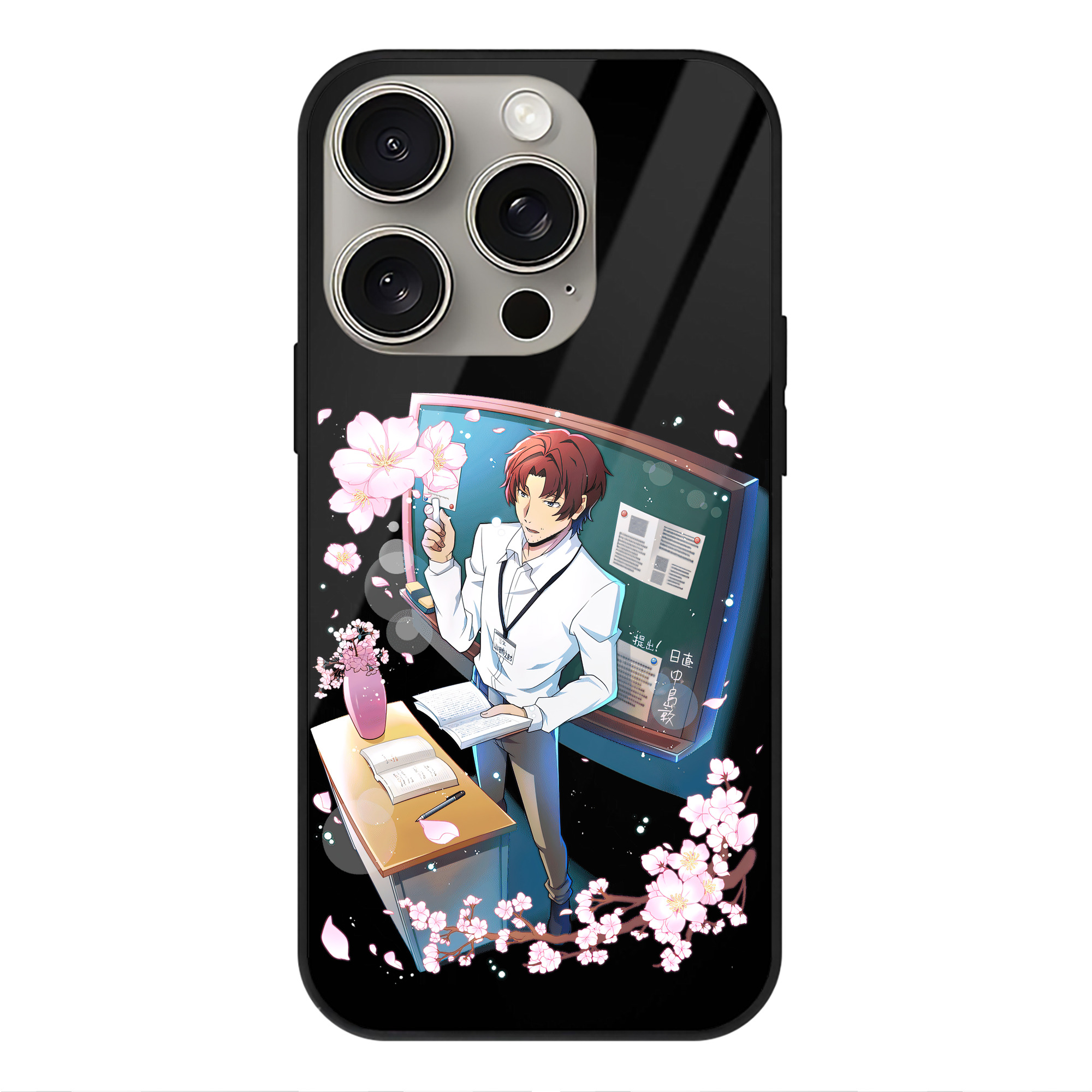 （画像用） 文豪ストレイドッグス Bungo Stray Dogs 【iPhone15Pro対応】スマホケース 耐衝撃＆黄変防止 背面ガラス